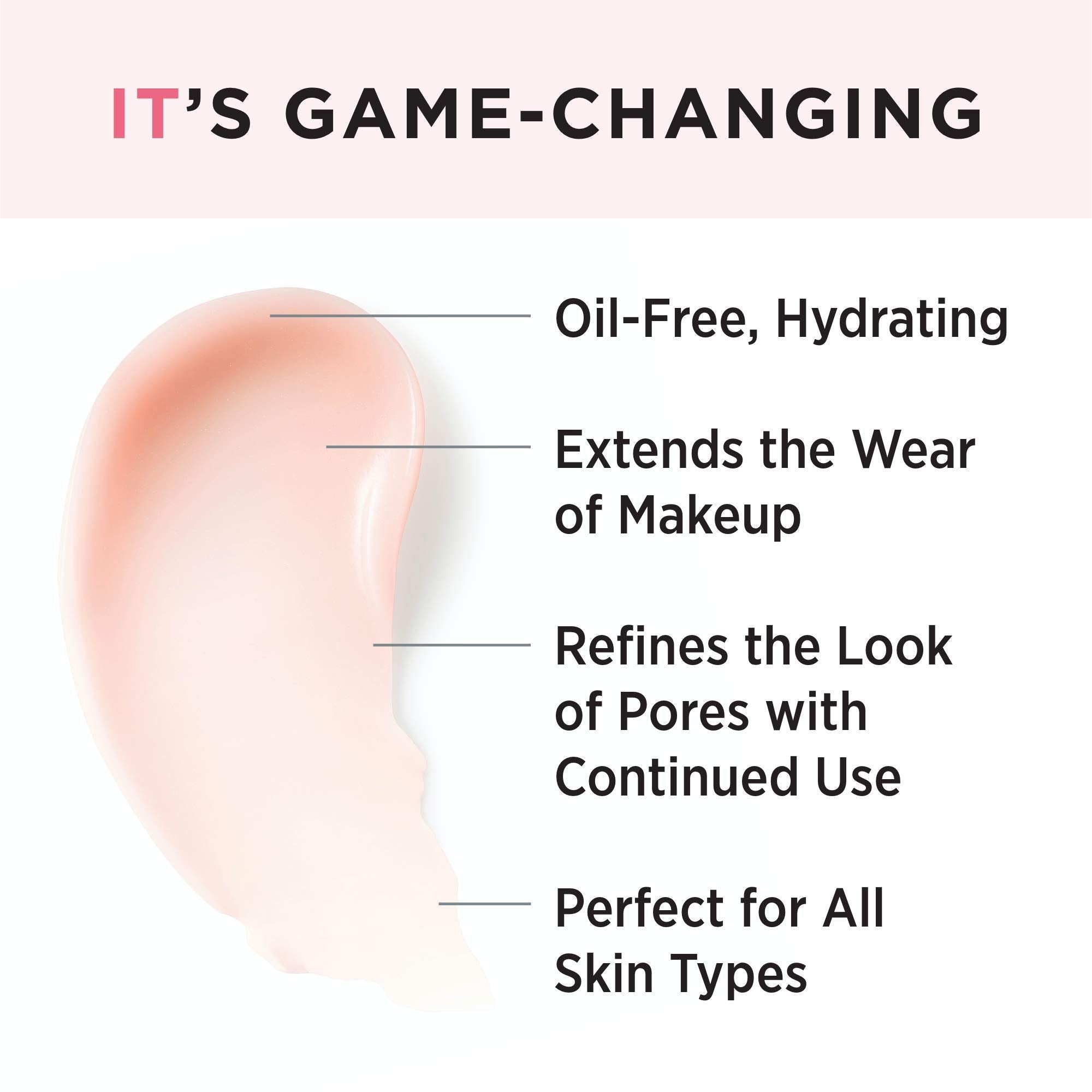IT Cosmetics Your Skin But Better Primer+ textura suave hidratante para piel fresca