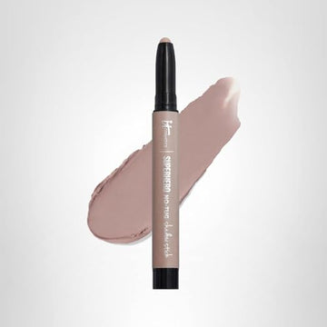 IT Cosmetics ritual diario, maquillaje en stick taupe para ojos expresivos.
