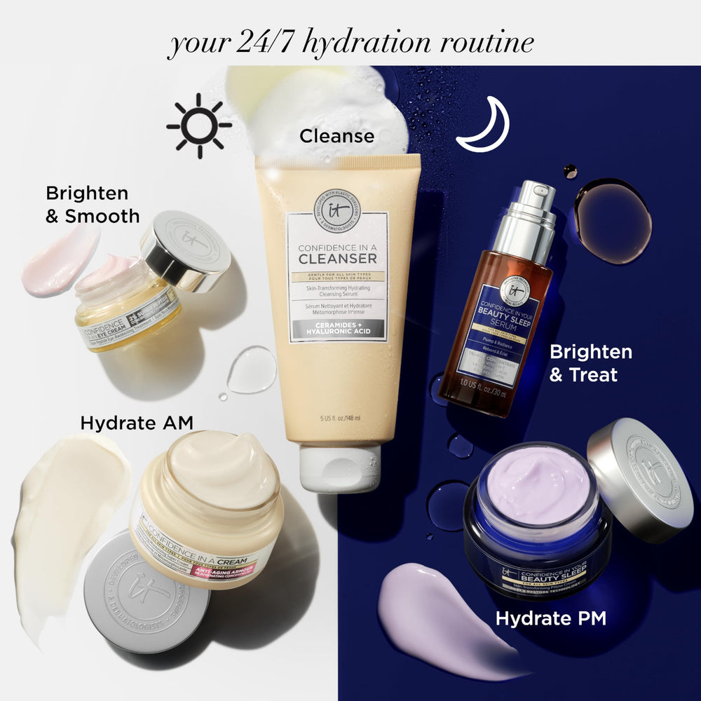 Presentación de 0,47 oz para la rutina nocturna de IT Cosmetics.