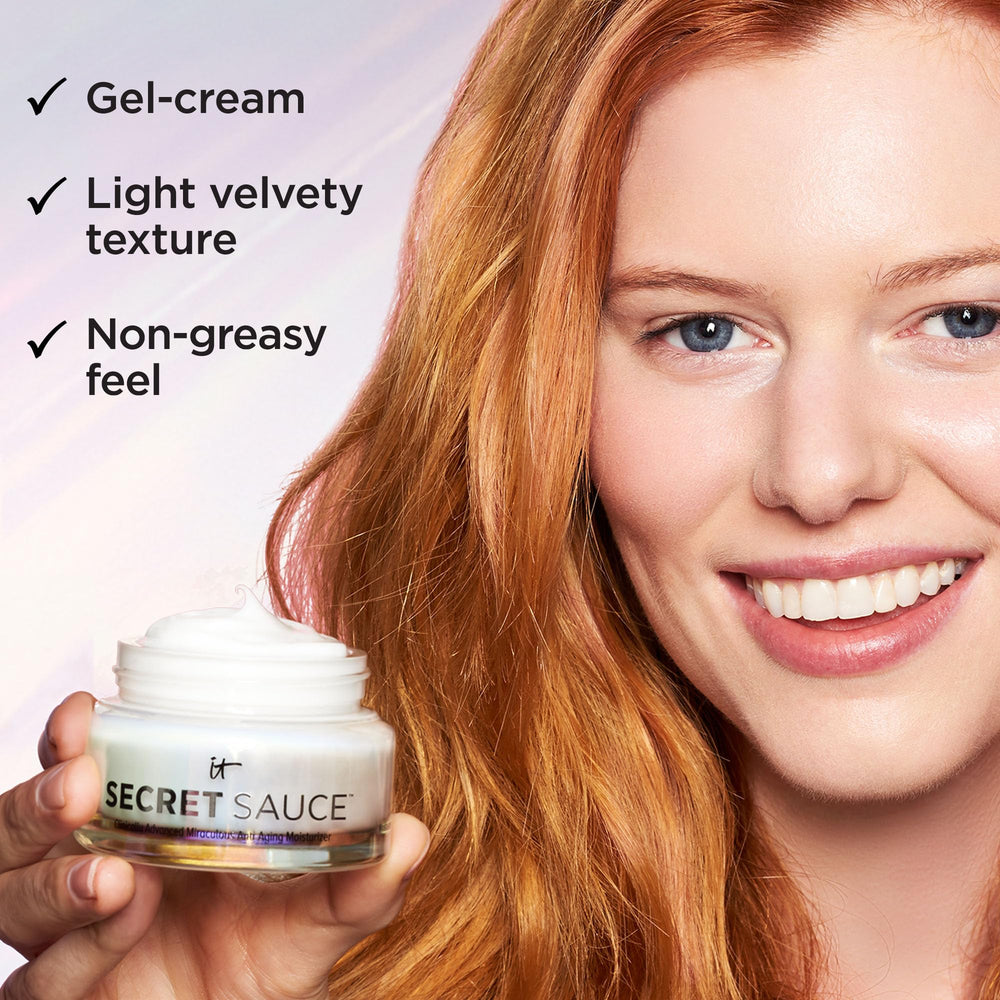IT Cosmetics Secret Sauce – Adenosina revitaliza la piel y mantiene hidratación.