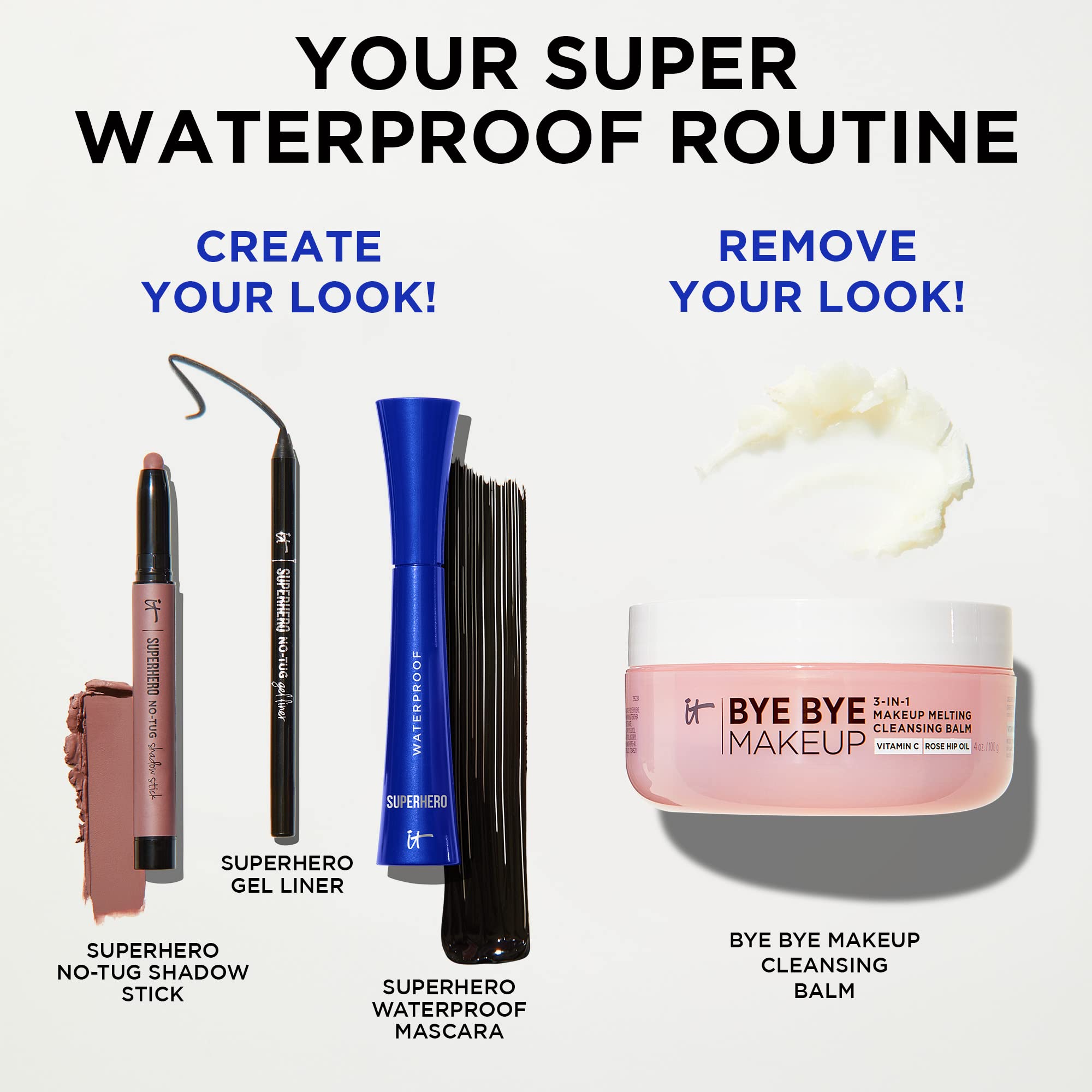 IT Cosmetics Superhero Mascara: probado oftalmológicamente para ojos sensibles.