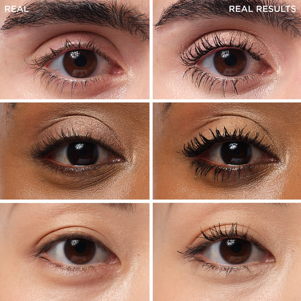 IT Cosmetics Superhero Mascara: cepillo que levanta y separa pestañas.