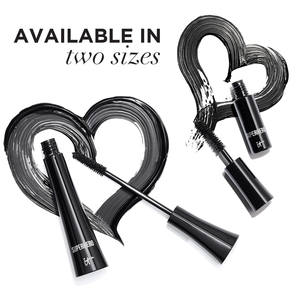 IT Cosmetics Superhero Mascara, tecnología estiramiento elástico para longitud y rizo