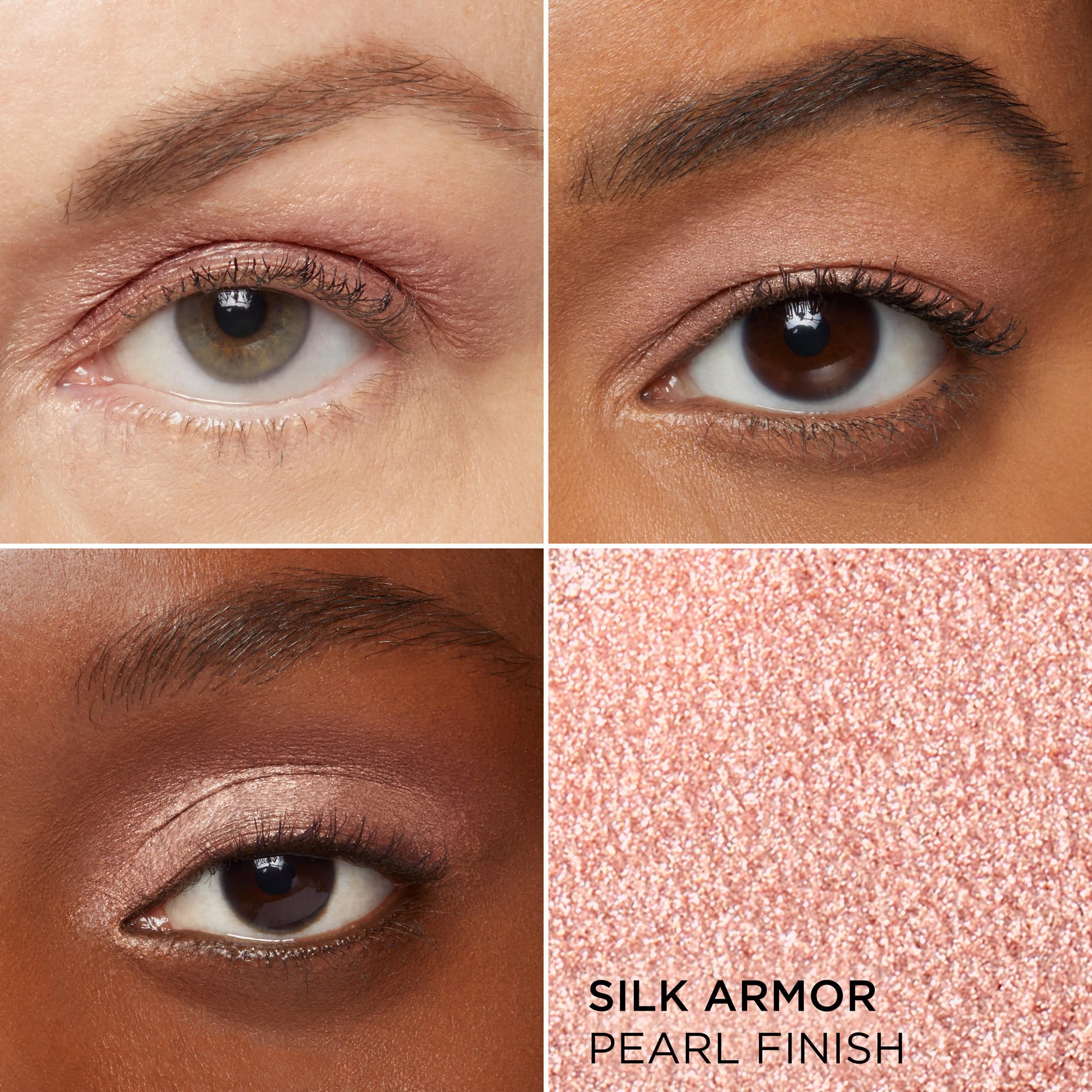 Sombra impermeable IT Cosmetics en tono rosado para resistencia durante el día.