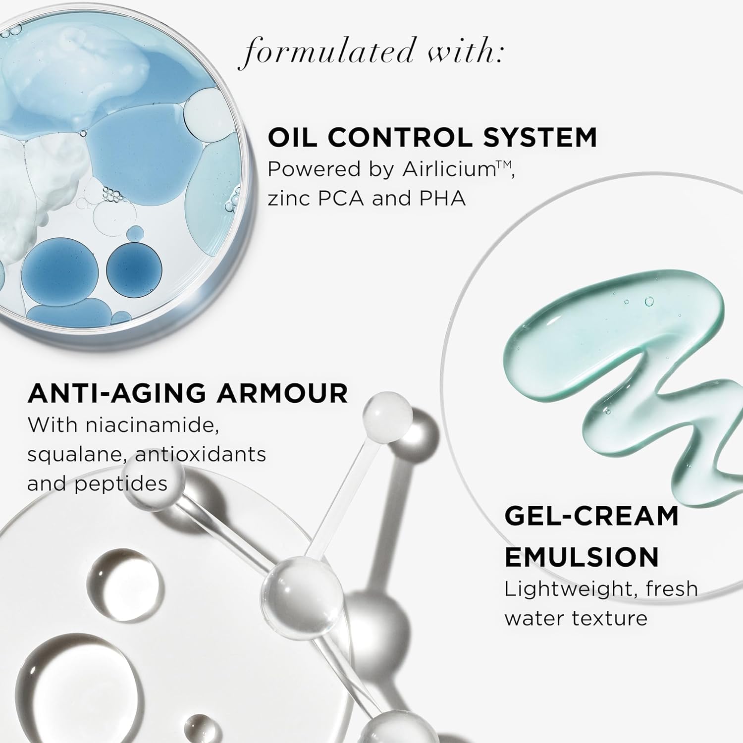 IT Cosmetics textura gel, aplicación rápida y ligera para uso matutino.