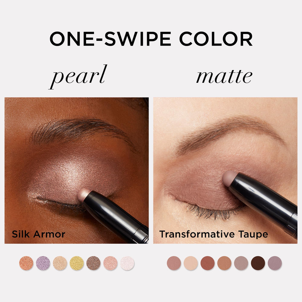 Texture-creme veloutee estompe facilement et sans accrocs.