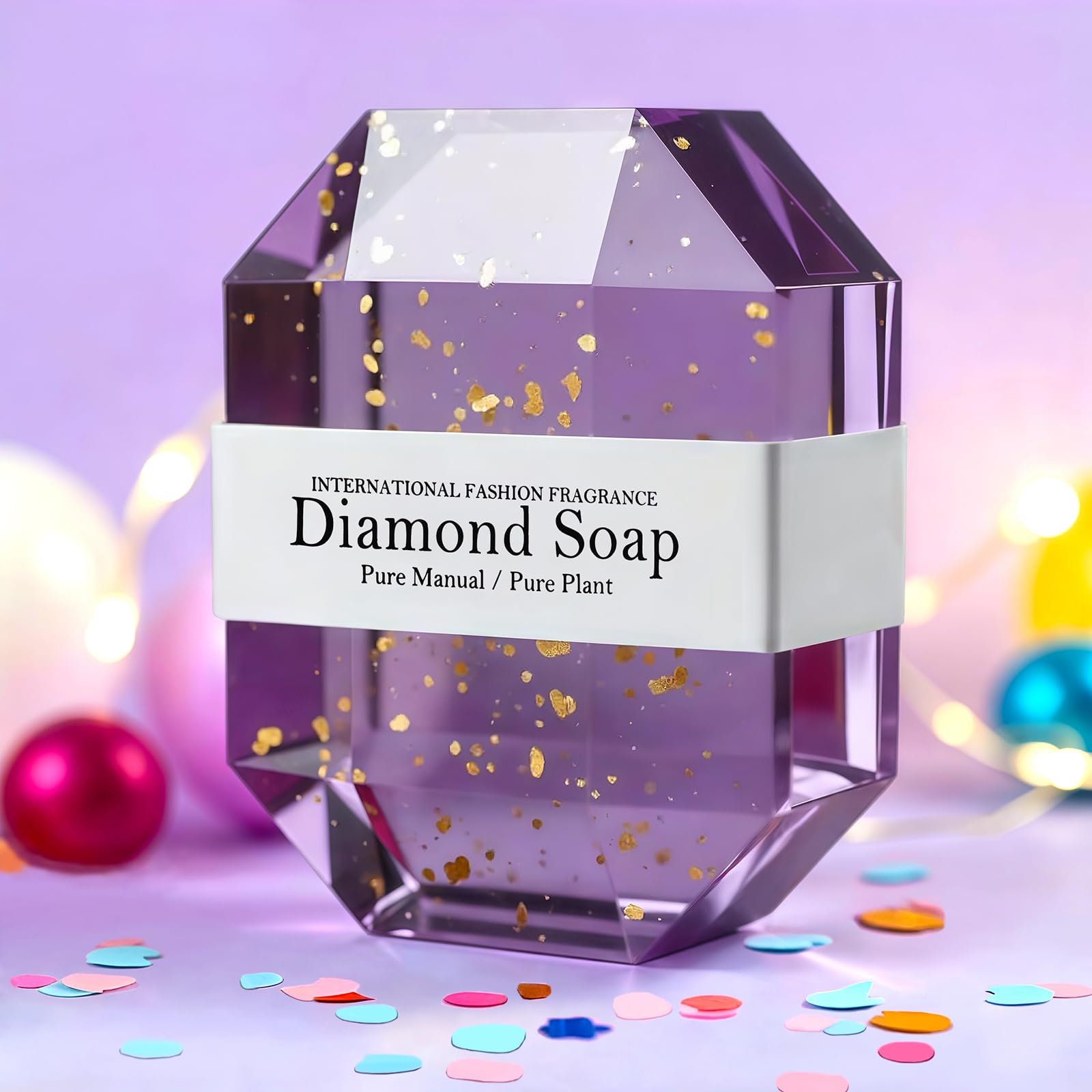 Bola de ducha ITABLETAS con aroma pastel para una experiencia sensorial.