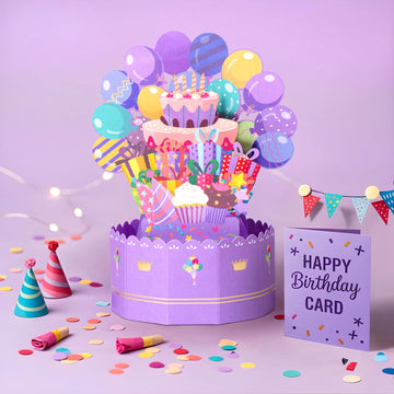Tarjeta tridimensional ITABLETAS, detalle sorpresa en la felicitación.
