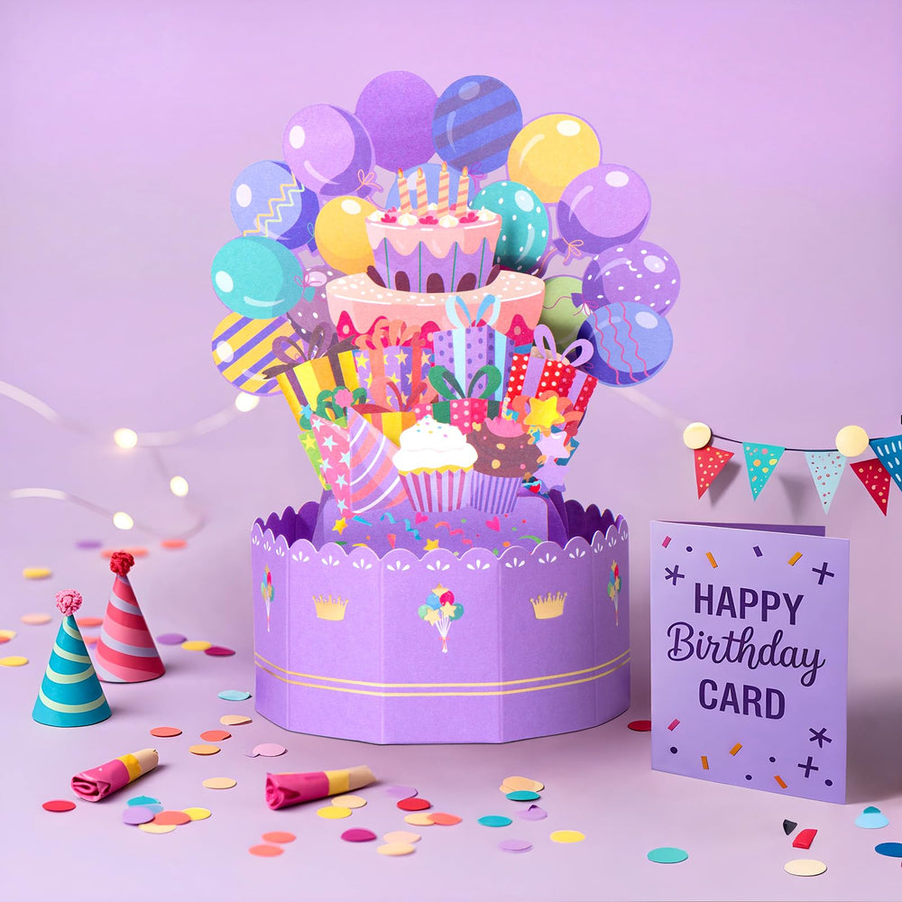 Tarjeta tridimensional ITABLETAS, detalle sorpresa en la felicitación.