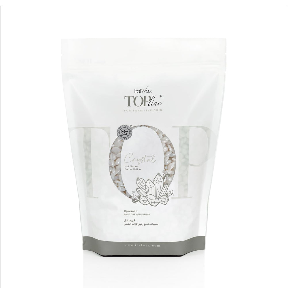 Italwax Top Line Crystal: cera dura para rostro con alta tolerancia en piel sensible