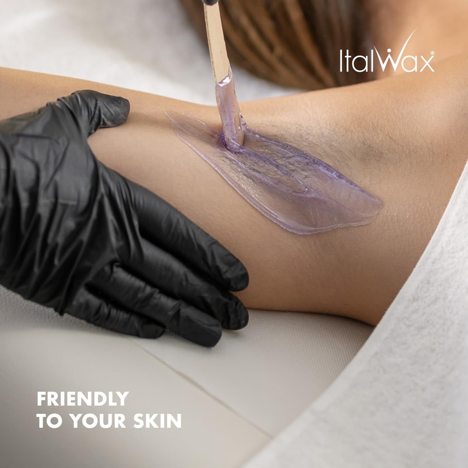 Italwax Top Line Orchid packaging and production reflect Italian craftsmanship.