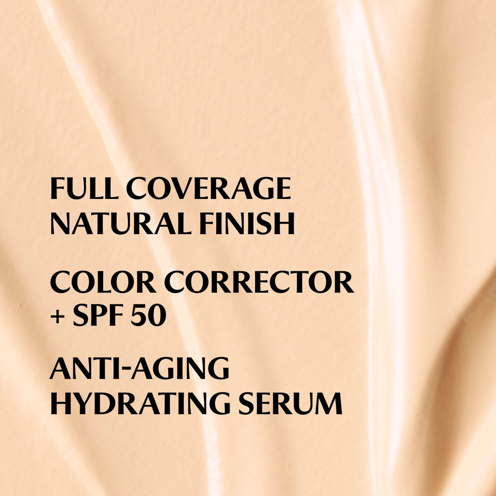 IT Cosmetics CC+ Crema de viaje Fair, muestra tono natural para piel clara.