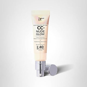 CC+ Nude Glow evita residuos blancos y se adapta a tonos