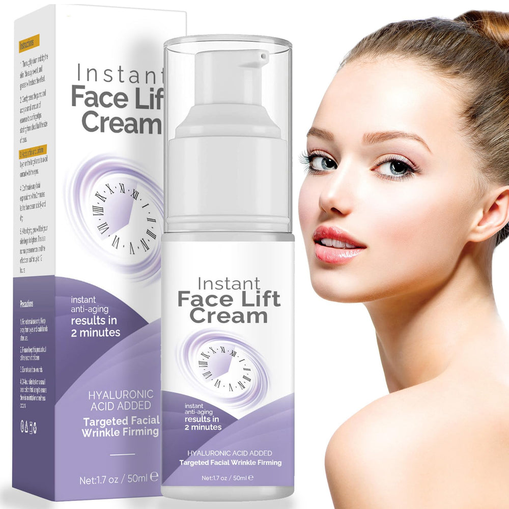 ITECFREELY Crema Elevación Facial Instantánea, bote elegante para levantamiento inmediato de la piel.