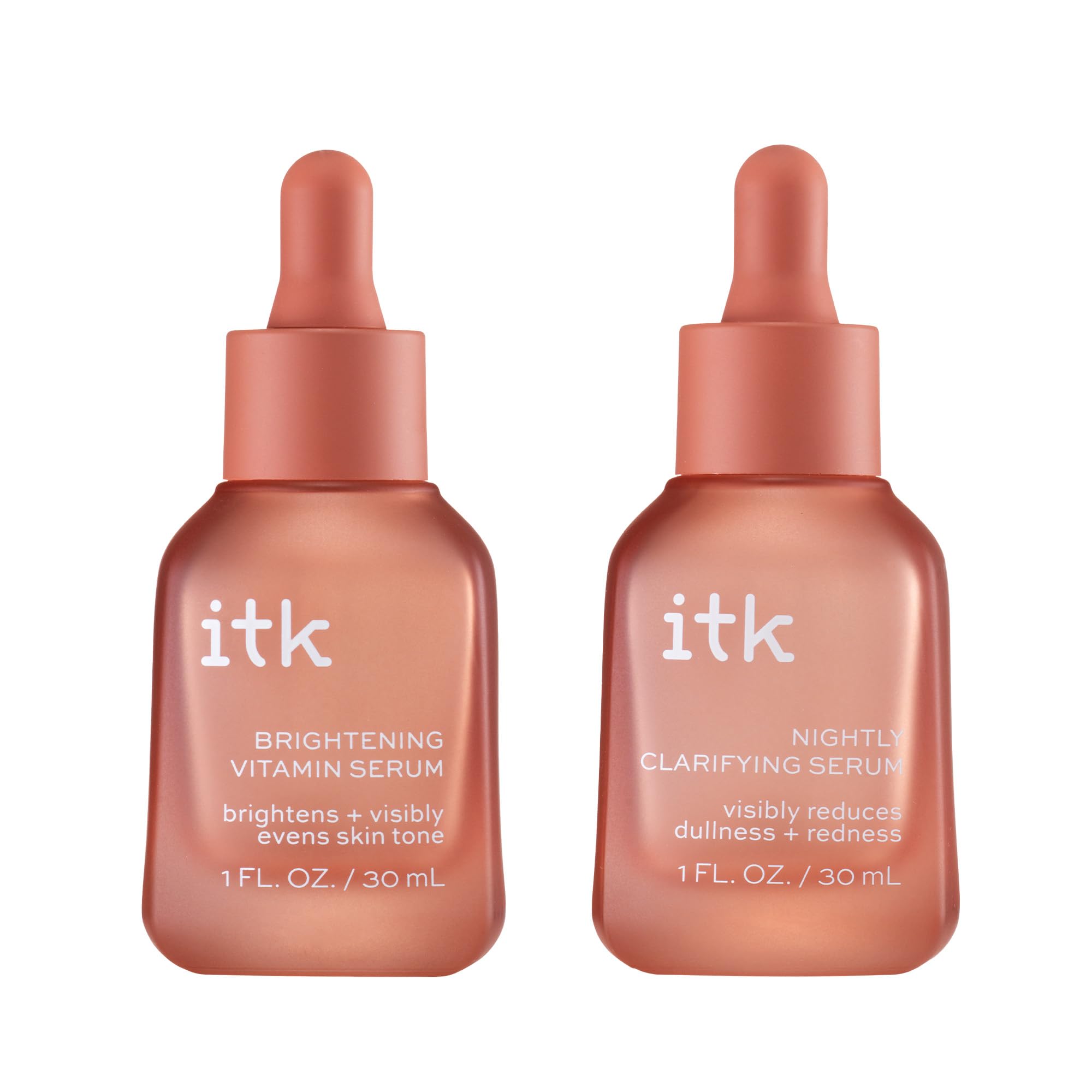 ITK Skincare Sérum Día: niacinamida y péptidos para tono más uniforme.