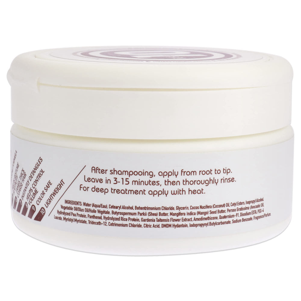 Its A 10 Coily Miracle Mask, textura cremosa, desenreda rizos y aporta brillo.