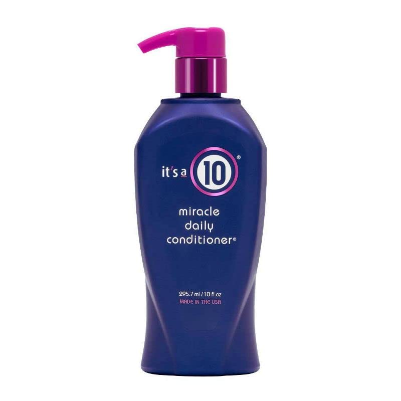 Its 10 Haircare Après-Shampoing Miracle Quotidien démêle et laisse les longueurs douces.