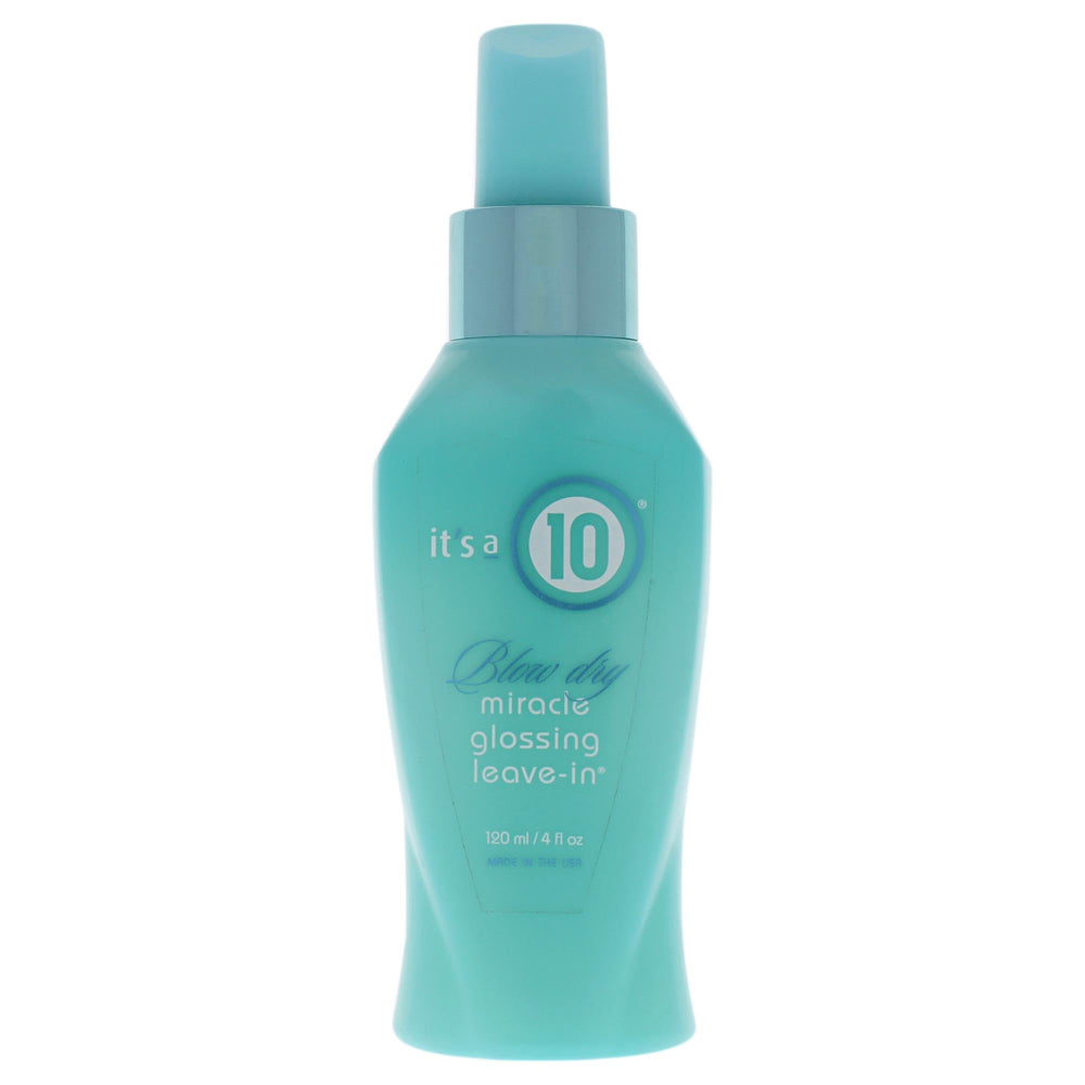 Its A 10 Haircare, botella de tratamiento sin enjuague, brillo intenso para el peinado.