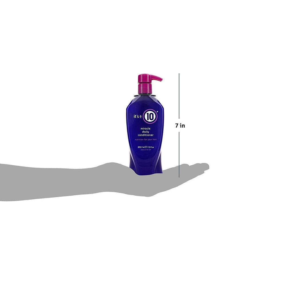 It's a 10 Haircare linaza: cuero cabelludo calmado y fibra más suave.