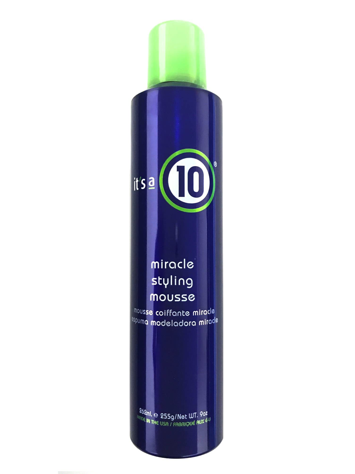 It's a 10 Haircare espuma milagrosa para volumen ligero en la botella