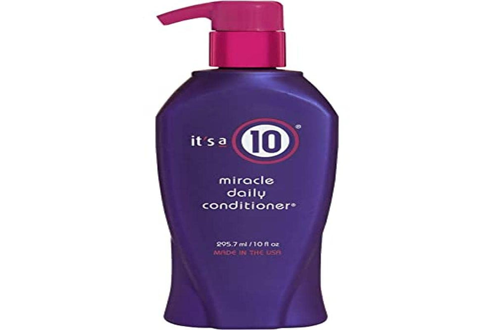Acondicionador Milagro de It's a 10 Haircare, botella para hidratación suave y color protegido.