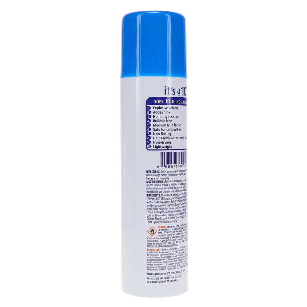 Its a 10 Haircare Milagro de secado y volumen, resistente a la humedad
