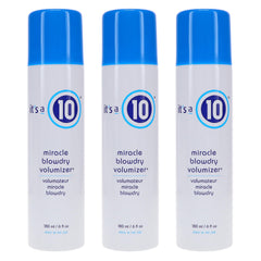 Its a 10 Haircare Miracle Blowdry Volumizer pack de 3 bouteilles prêt à l emploi pour volume durable