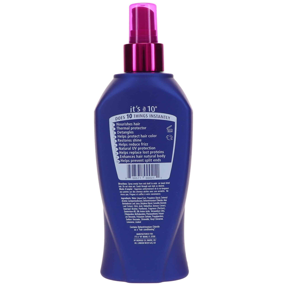 It's a 10 Haircare Miracle Leave-In aide à dompter frisottis et démêler les longueurs.