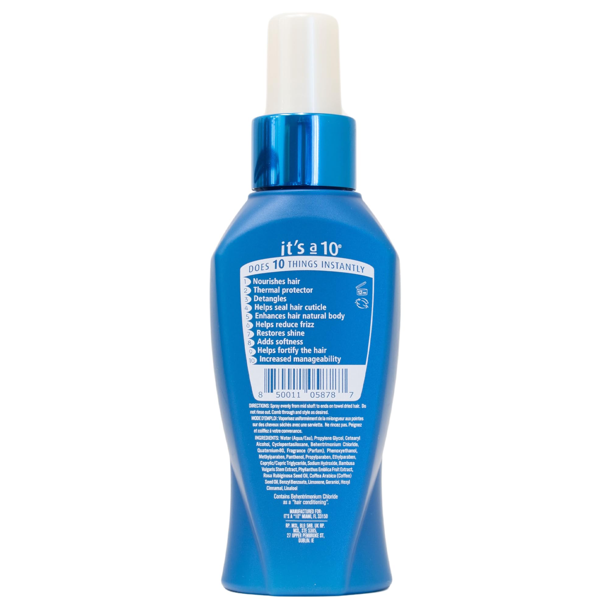 Its A 10 Haircare pocion milagro aplicación cabello: manejabilidad y suavidad