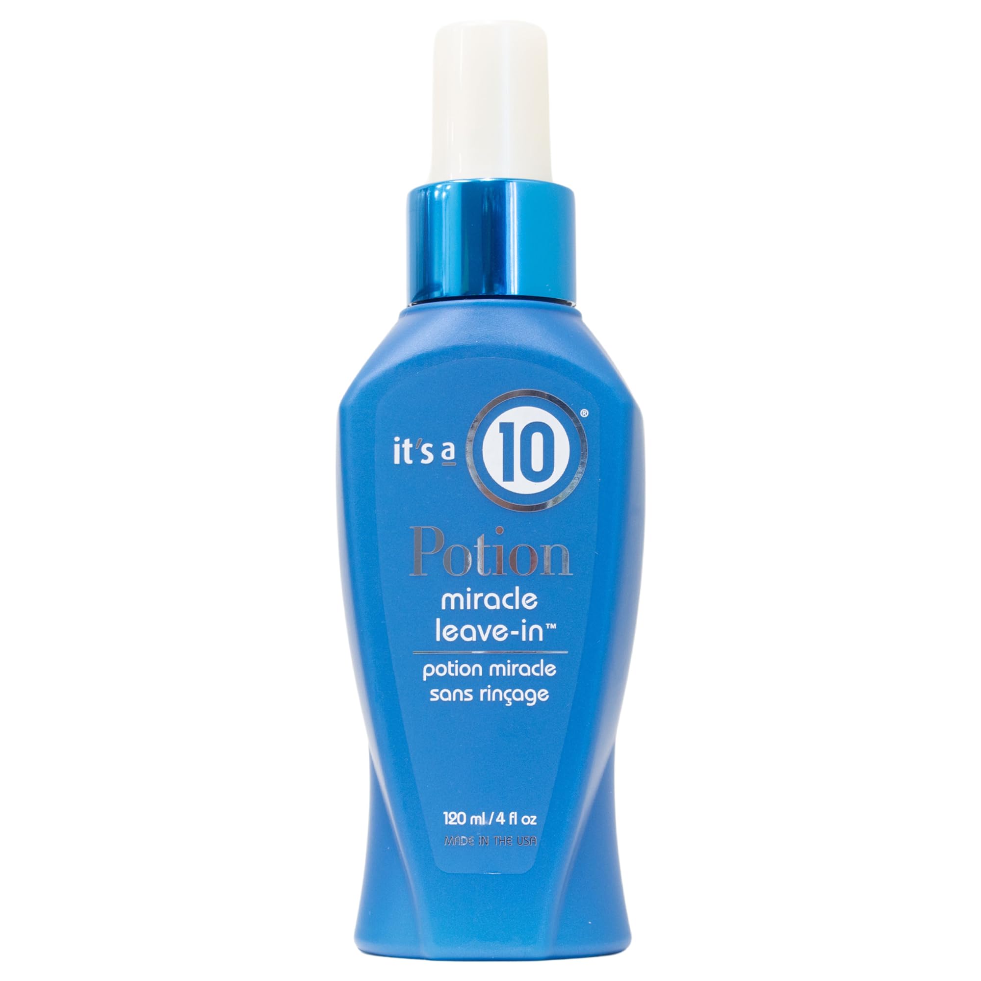 Its A 10 Haircare pocion milagro botella vertiendo: reparación rápida y brillo para el cabello