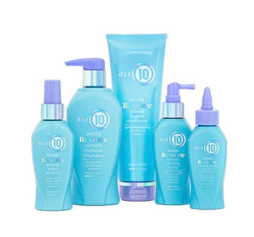 Uso nocturno suave de It’s a 10 Haircare para relajación del cuero cabelludo