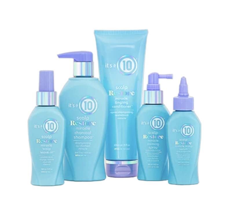 Uso nocturno suave de It’s a 10 Haircare para relajación del cuero cabelludo