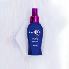 Its a 10 Milagro sin enjuague: brillo duradero en el cabello.