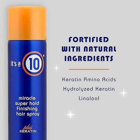 It's A 10 Miracle provides body with weightless finish.