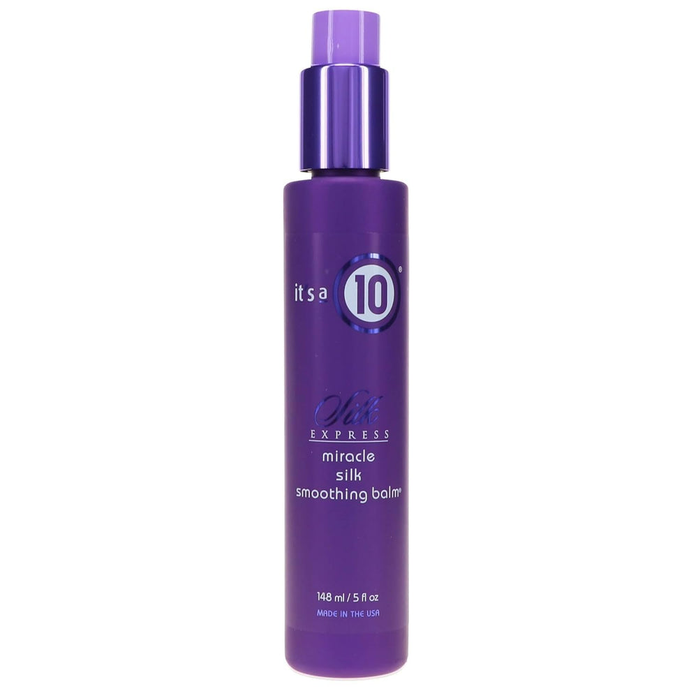 Its A 10 Silk Express Miracle Silk Balm – embalaje compacto para uso diario.