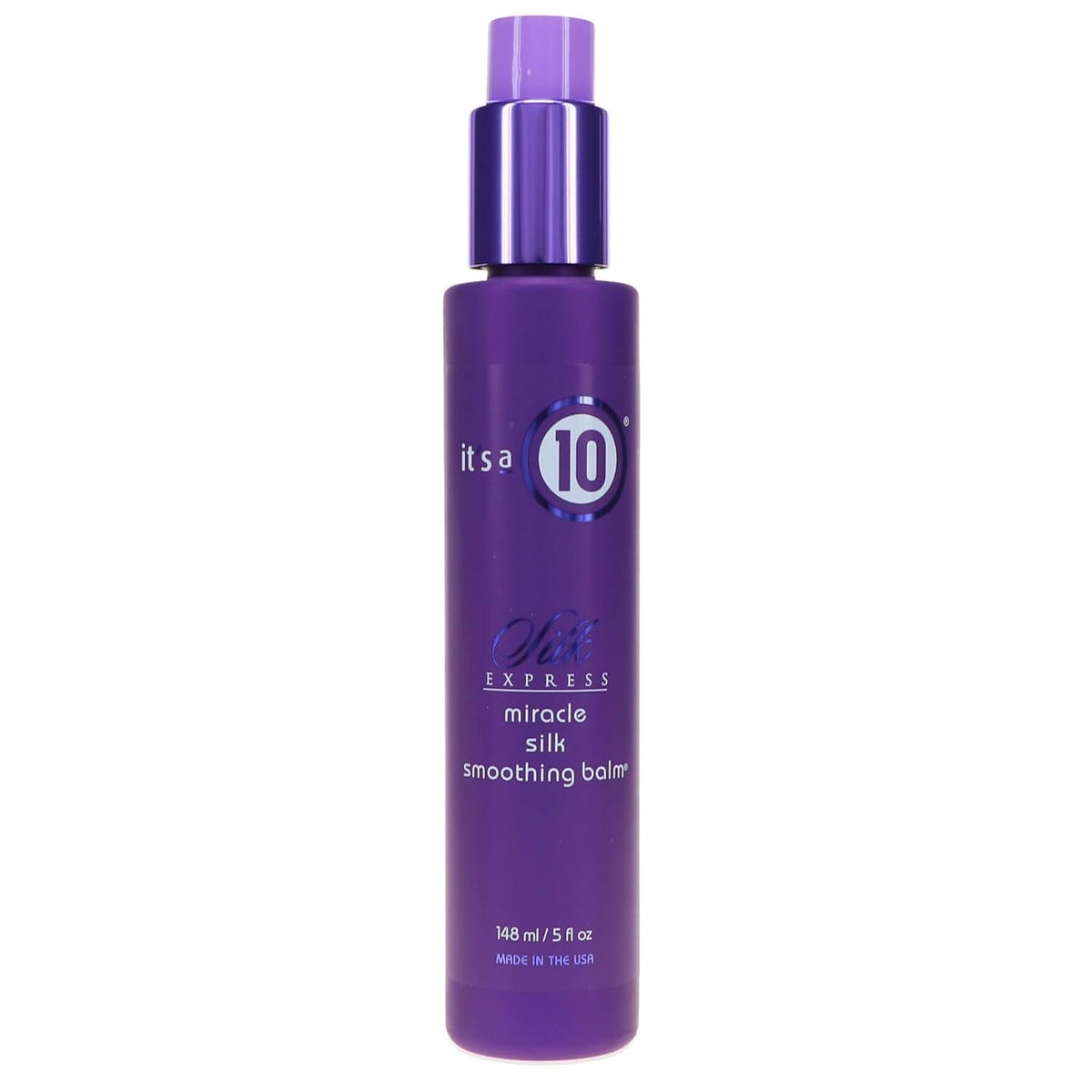 Its A 10 Silk Express Miracle Silk Balm – embalaje compacto para uso diario.