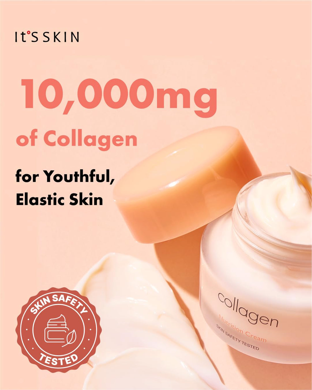 It'S SKIN crema de textura cremosa ofrece hidratación profunda para todo el día