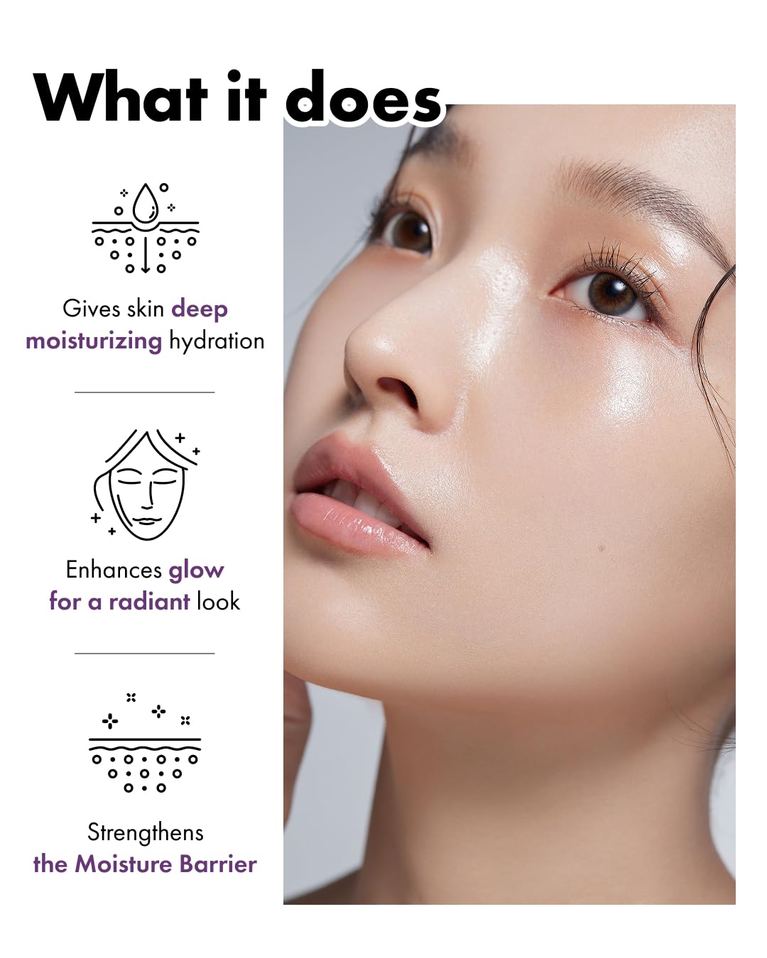 Its SKIN crema hialurónico aplicación en rostro para confort diario.