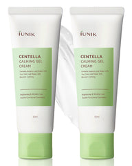 IUNIK Centella 70% gel en bote, calmante para piel sensible.