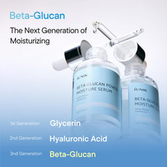 IUNIK Emballage du sérum Beta-Glucane, boîte élégante et pratique.