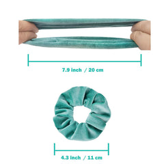 IVARYSS scrunchies elásticos que cuidan el cabello gracias a su elasticidad.