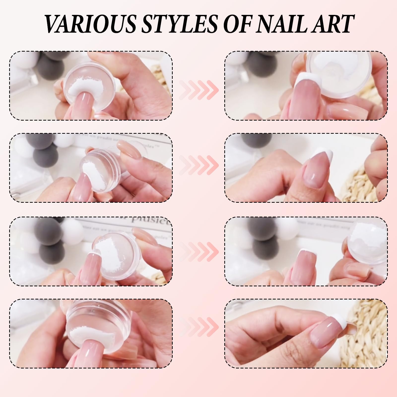 IVICOO transferencia de diseños, líneas nítidas en uñas con acabado profesional.