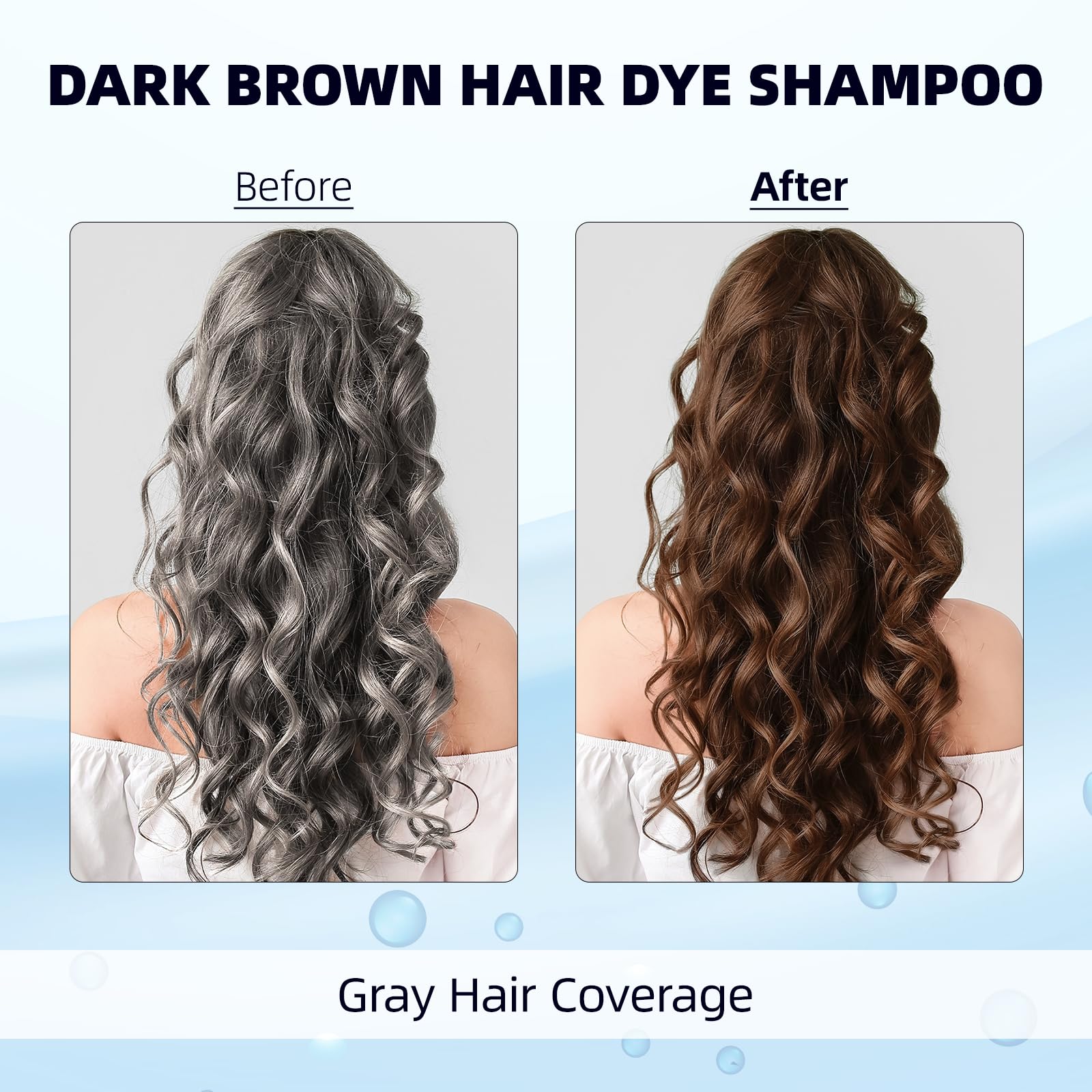 Ivnil champú canas, aplicación sencilla para cabello con canas diario.