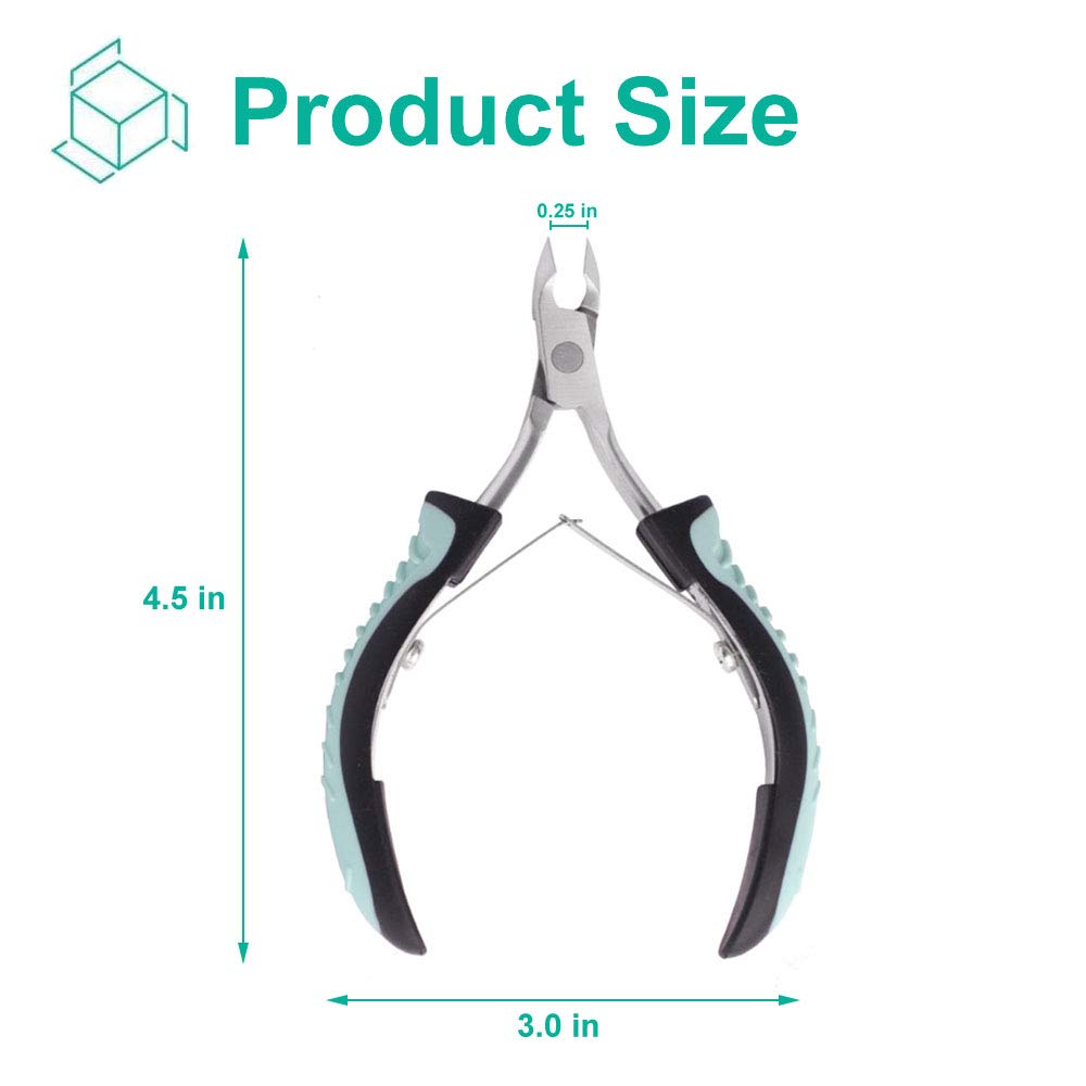 IVON corta-cutículas diseño ergonómico para uso cómodo durante la manicura.