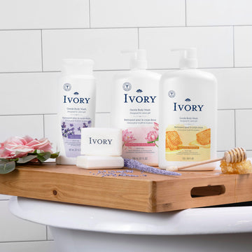 Ivory barra jabón ingredientes naturales, limpieza simple y confiable.