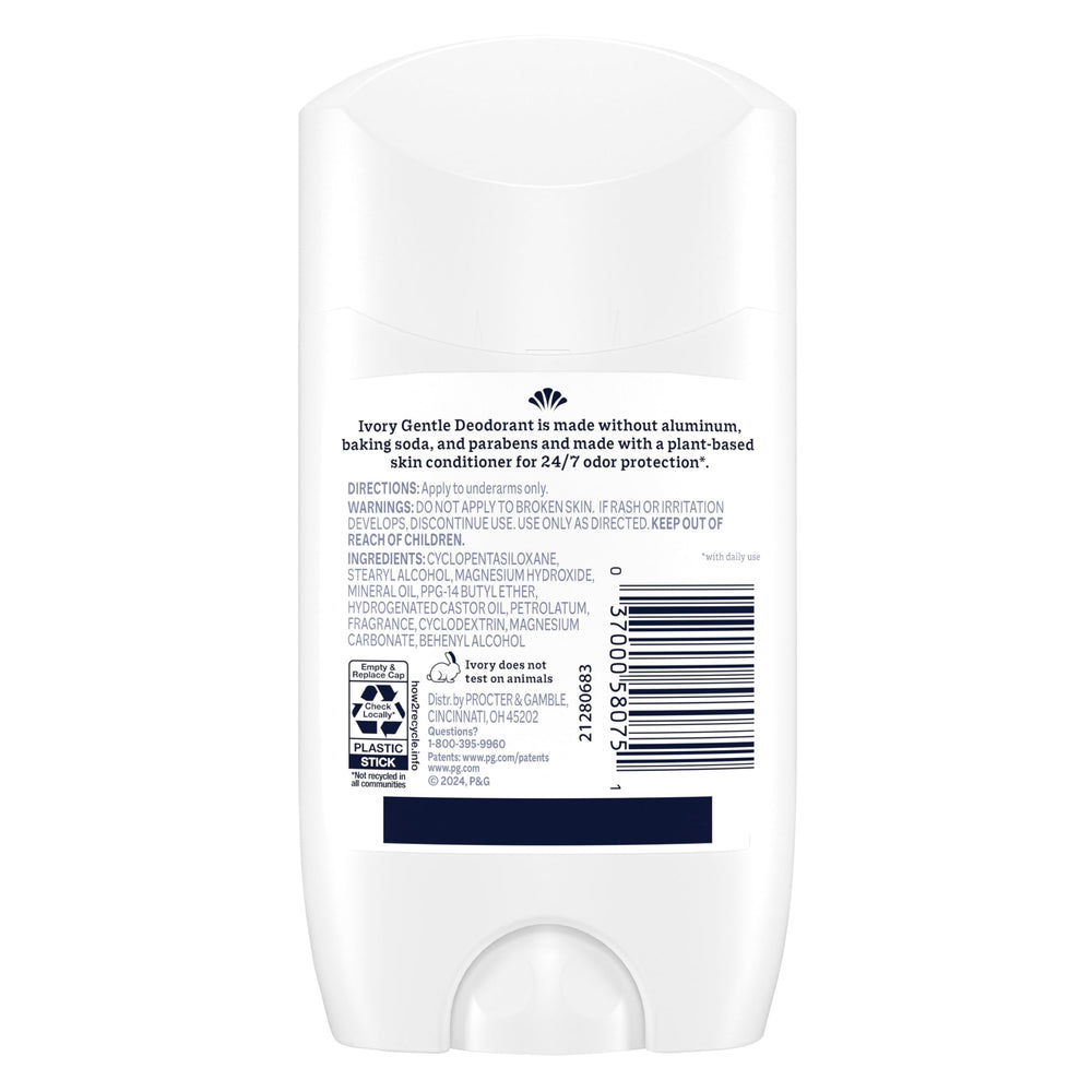Ivory desodorante compromiso ambiental y sin crueldad animal