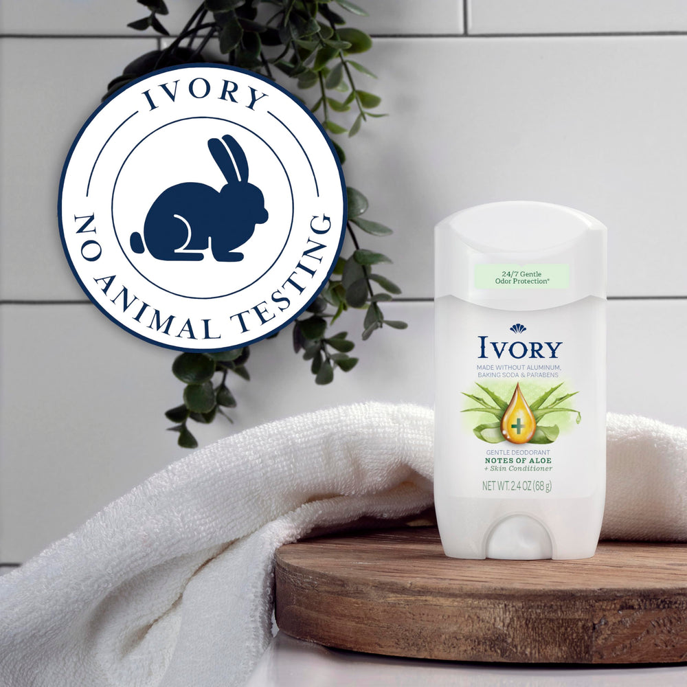 Ivory desodorante con protección basada en plantas para comodidad diaria
