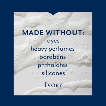 Espuma rica de Ivory Original para una experiencia de baño agradable