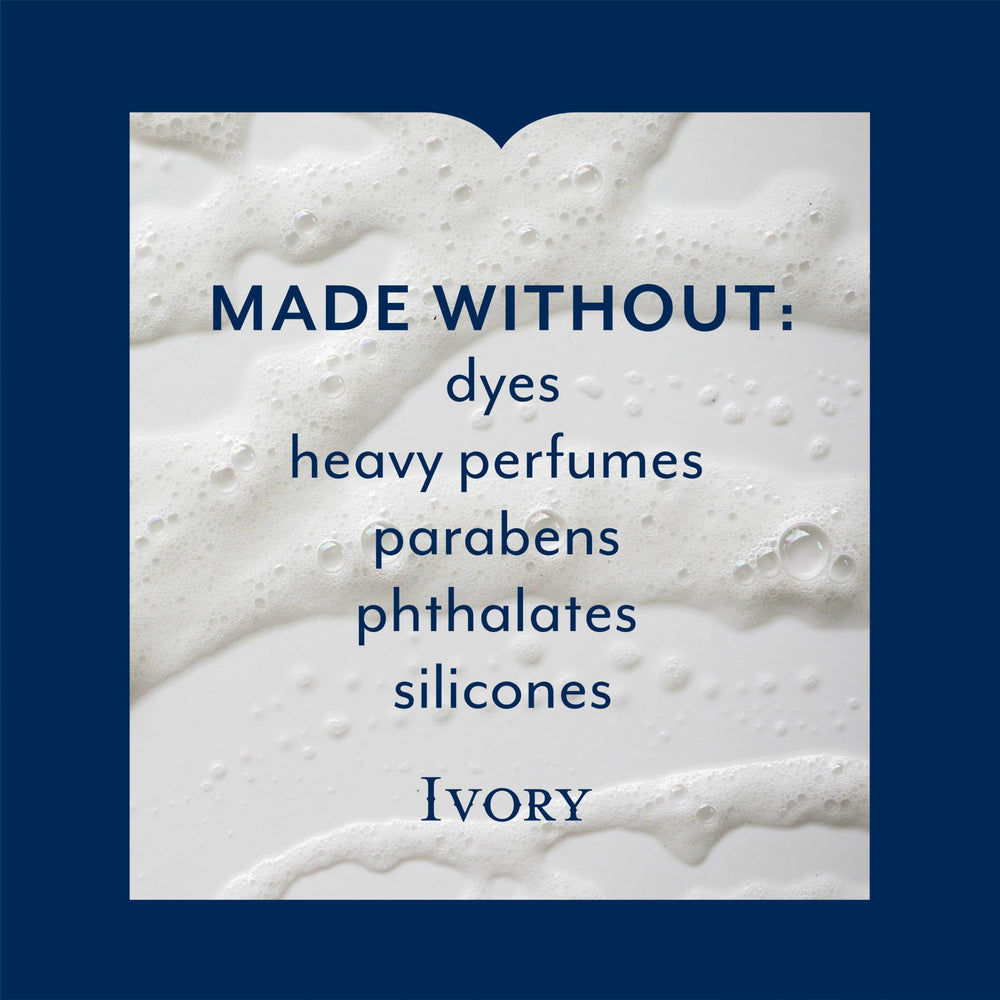 Espuma rica de Ivory Original para una experiencia de baño agradable