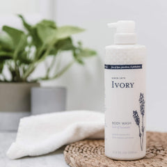 Ivory fragancia suave de lavanda, notas calmantes tras la ducha.
